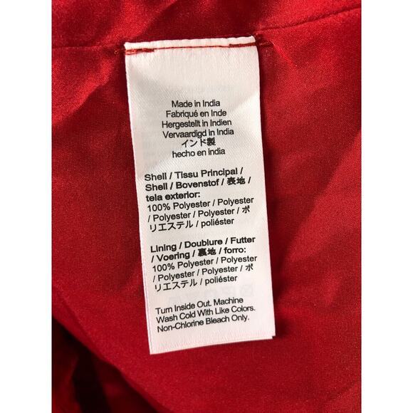 J. Crew Rosette Dress 3D Flower Petal Sleeveless Mini Sheath Deep Ruby Red NWT 6 - Picture 7 of 9